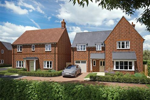 New Homes Launched Off-Plan in Dinton