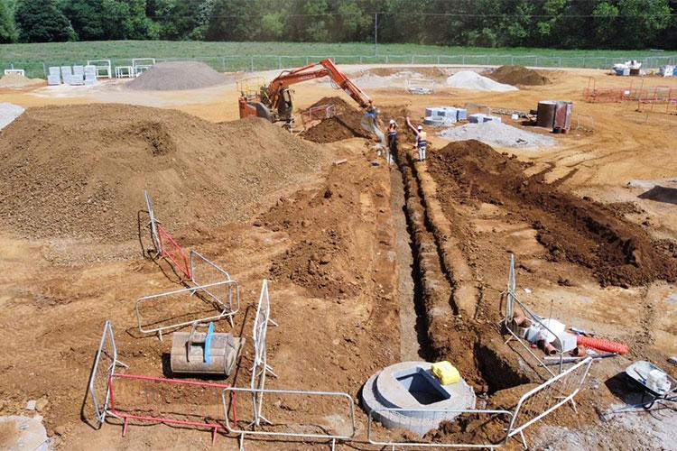 Foundations Laid for New Community in Hook Norton news article