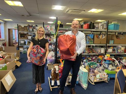 Deanfield help with local Christmas toy appeal